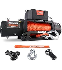 Amazon.com: ZESUPER 9500 lb Load Capacity Electric Winch,12V